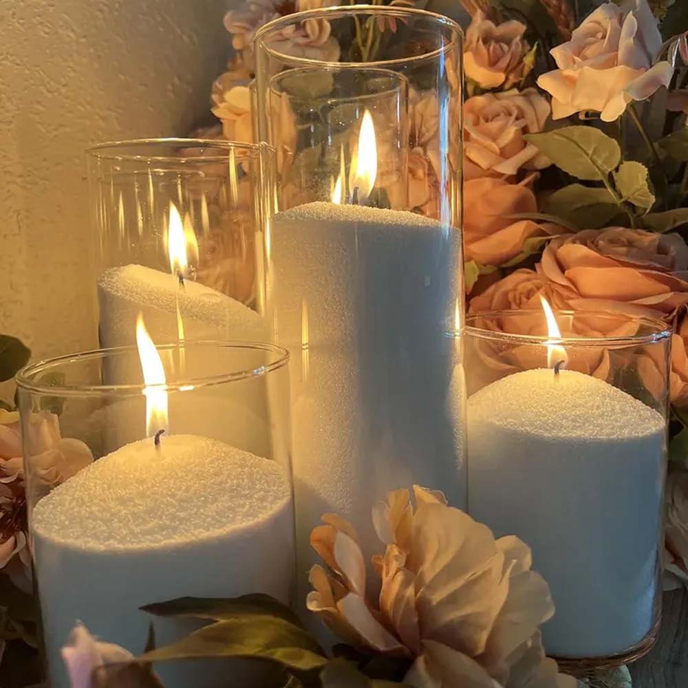 50/100/200/500G 흰색 세분화 된 진주 왁스 - Candle Supplies Bulk 리뷰 및 가격